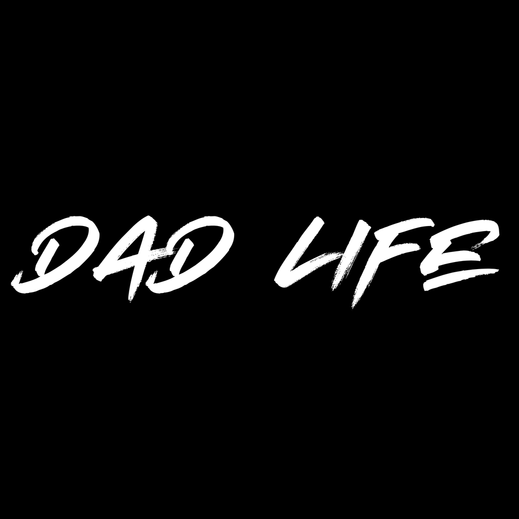 DAD LIFE - left pocket market text